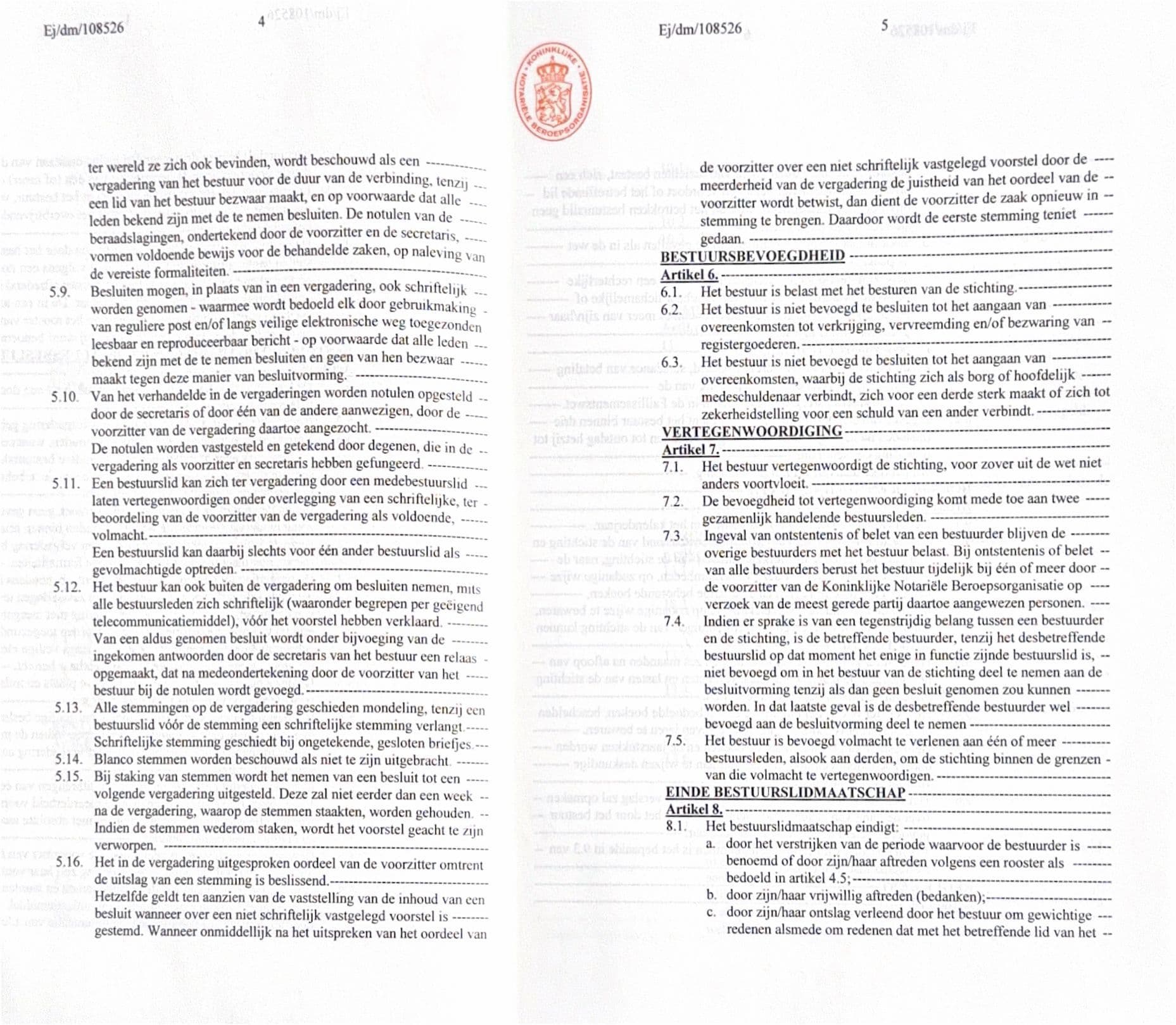 Stichting Infak deed page 5
